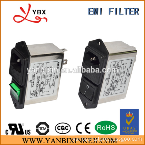 AC socket EMI filter for power supply